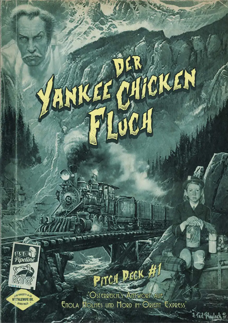 Der Yankee Chicken Curse Poster